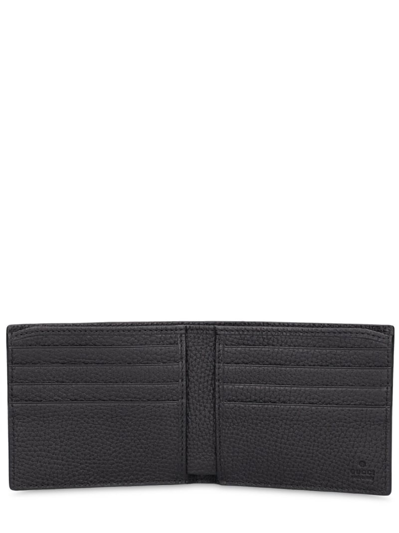 Script leather wallet - 4