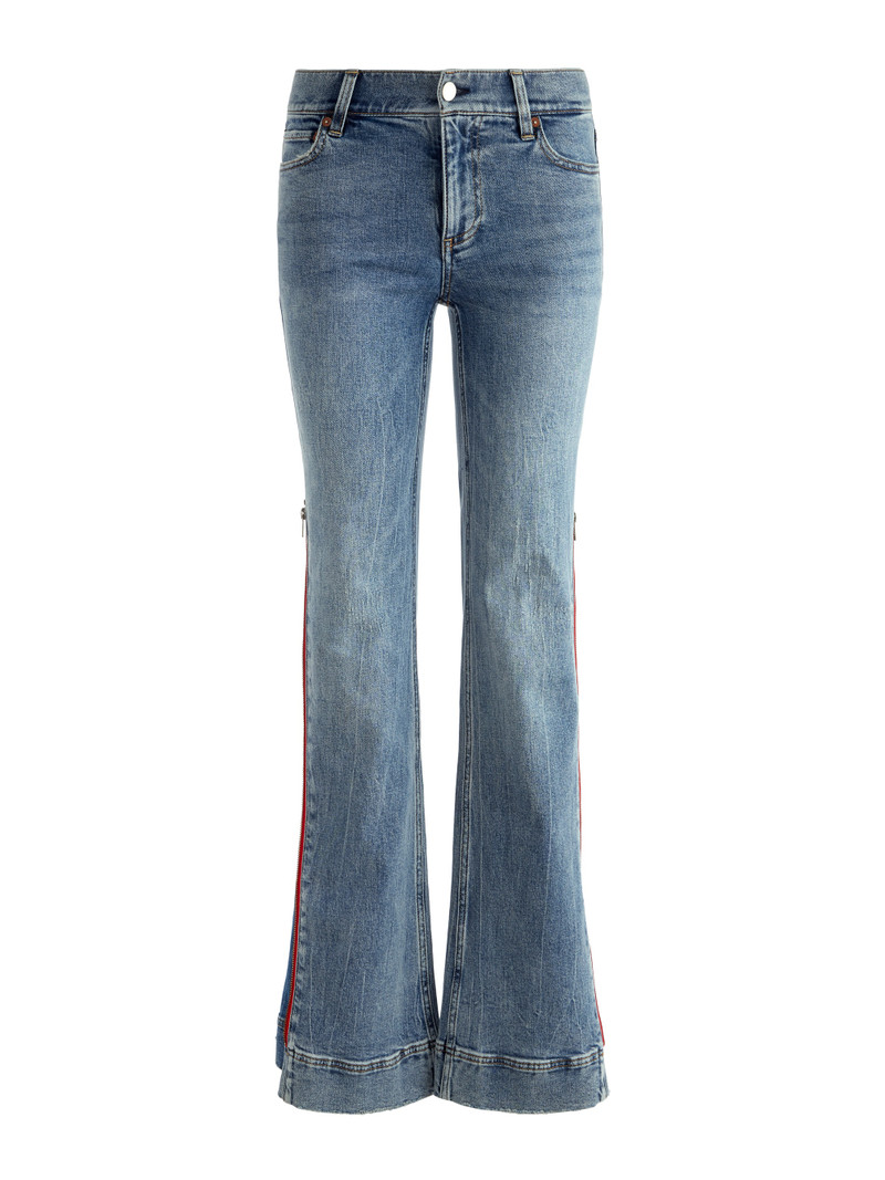 REY SIDE ZIPPER WIDE LEG JEAN 1