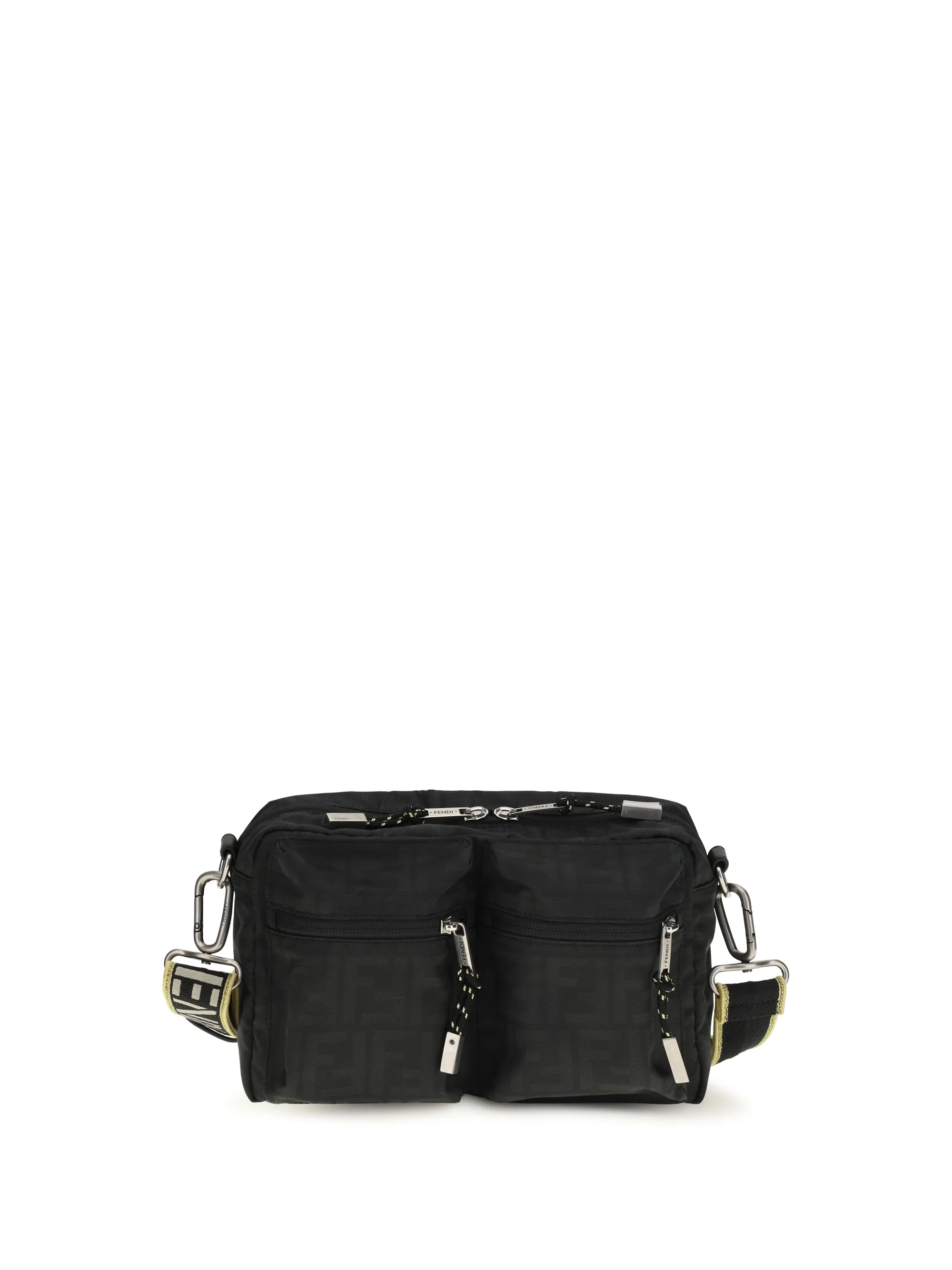 Fendi Men Ff Monogram Fabric Camera Case - 1