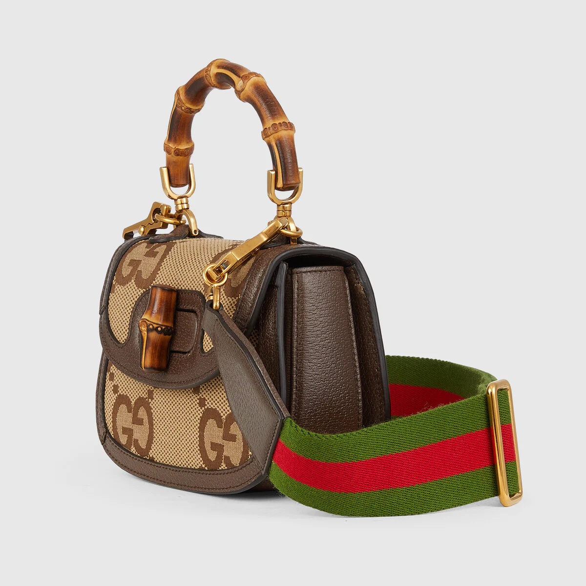 Gucci Bamboo 1947 jumbo GG mini bag - 2