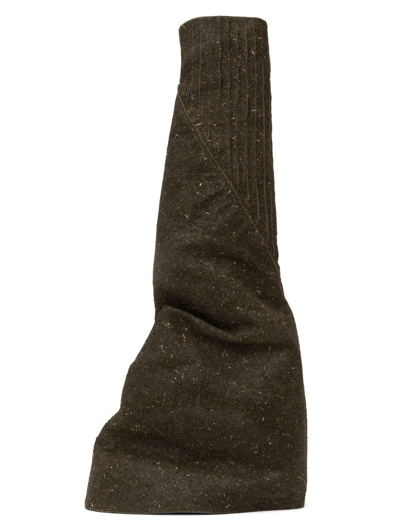 Rick Owens DRKSHDW Brown Fetish Boots outlook