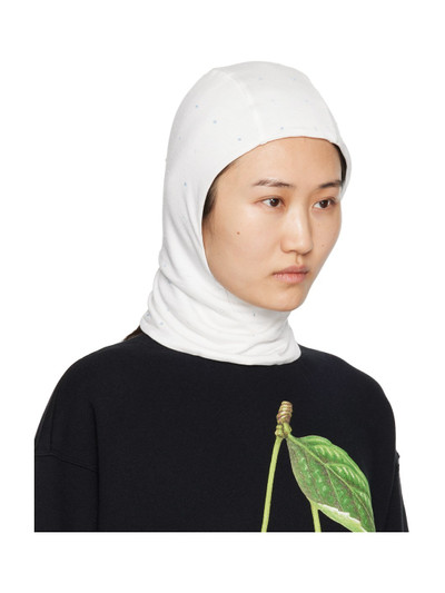 UNDERCOVER White Crystal-Cut Balaclava outlook