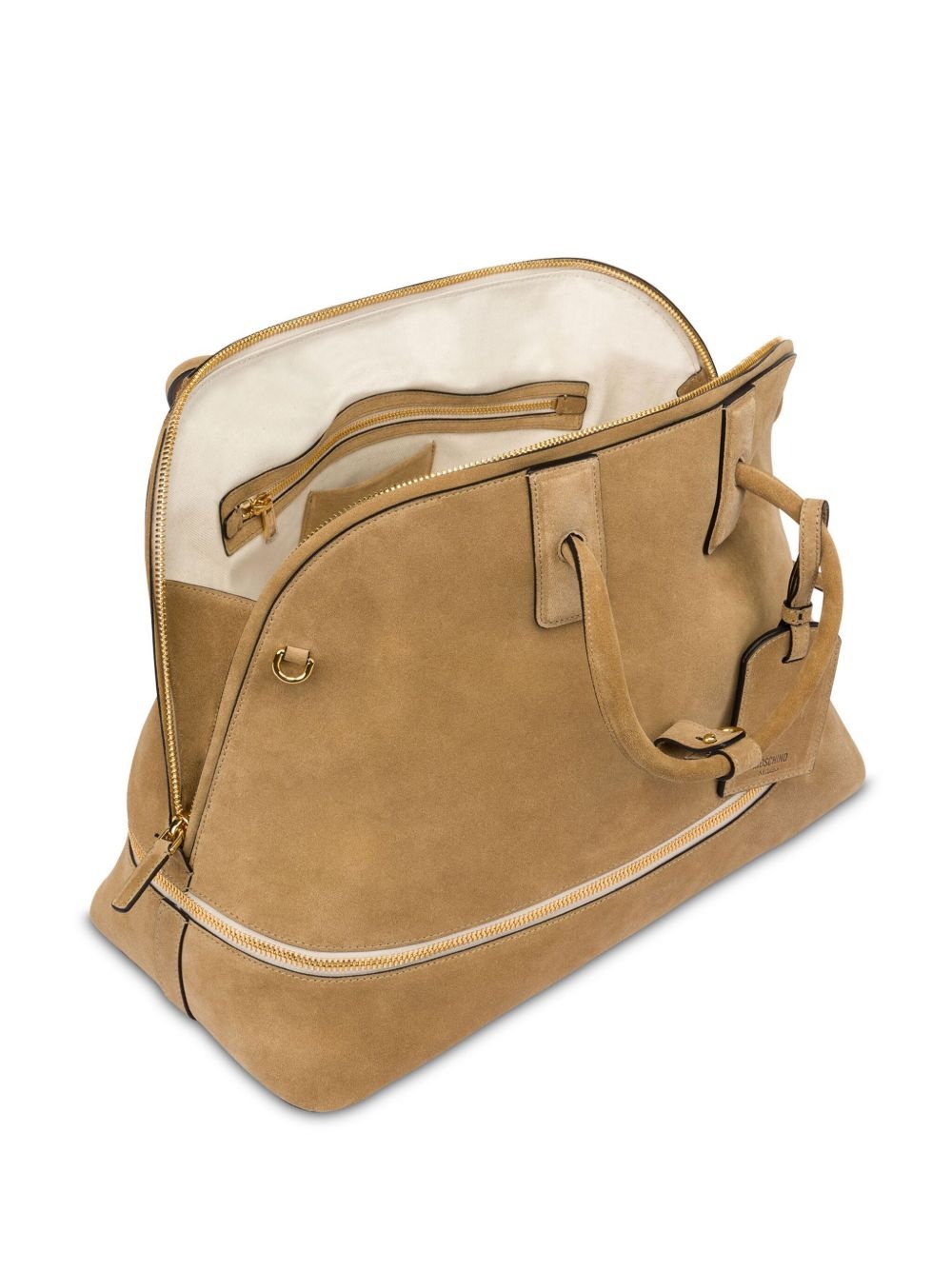 zip detailed tote bag - 3