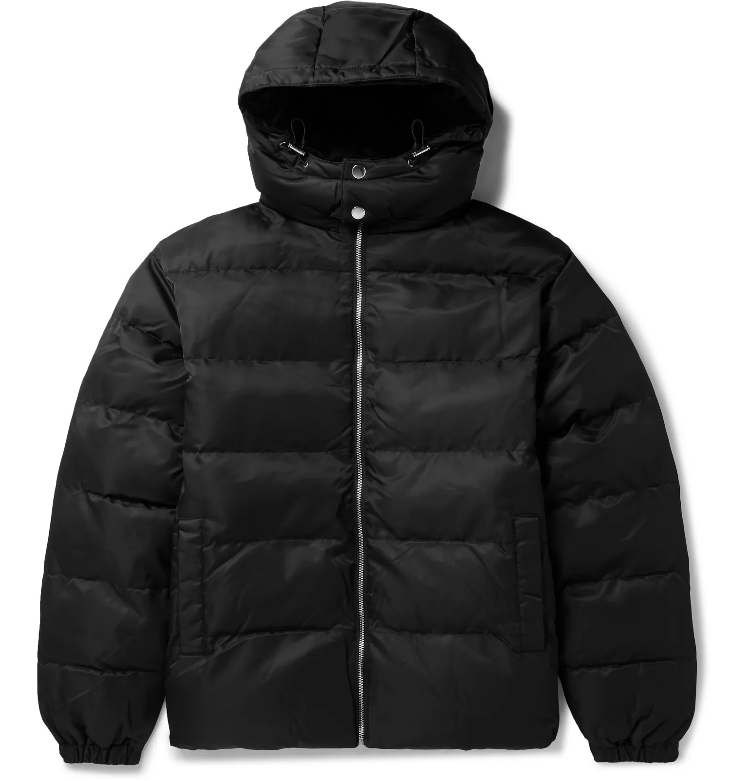 Quilted Shell Hooded Jacket - 1