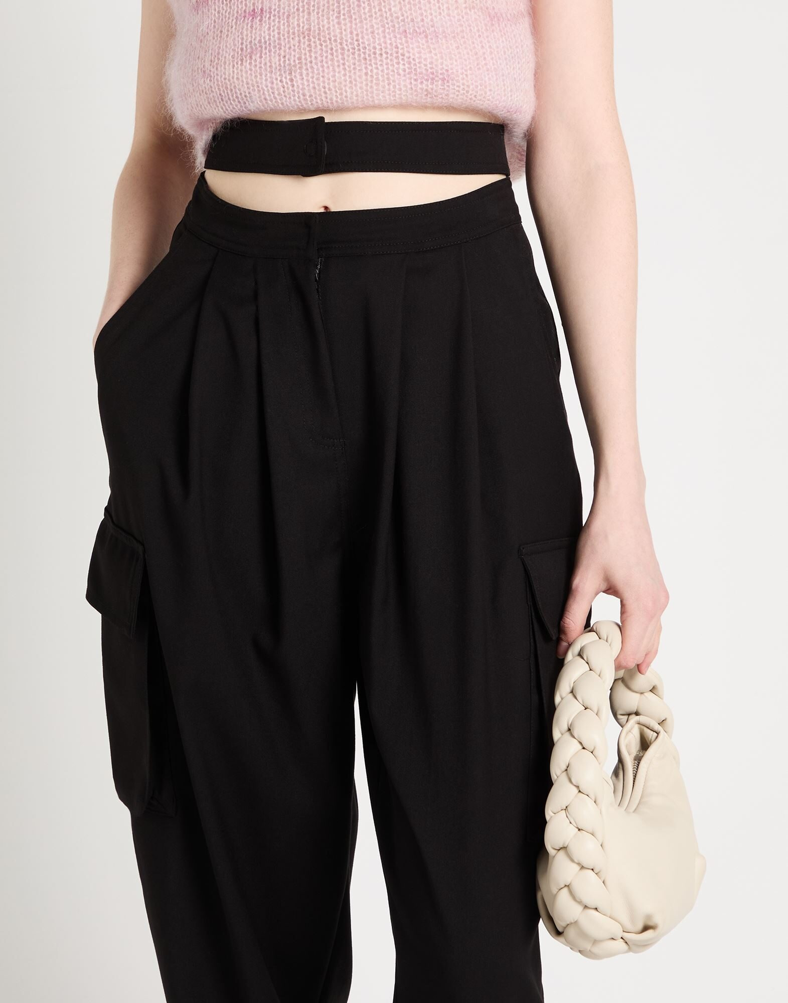 Black Women's Casual Pants - 4
