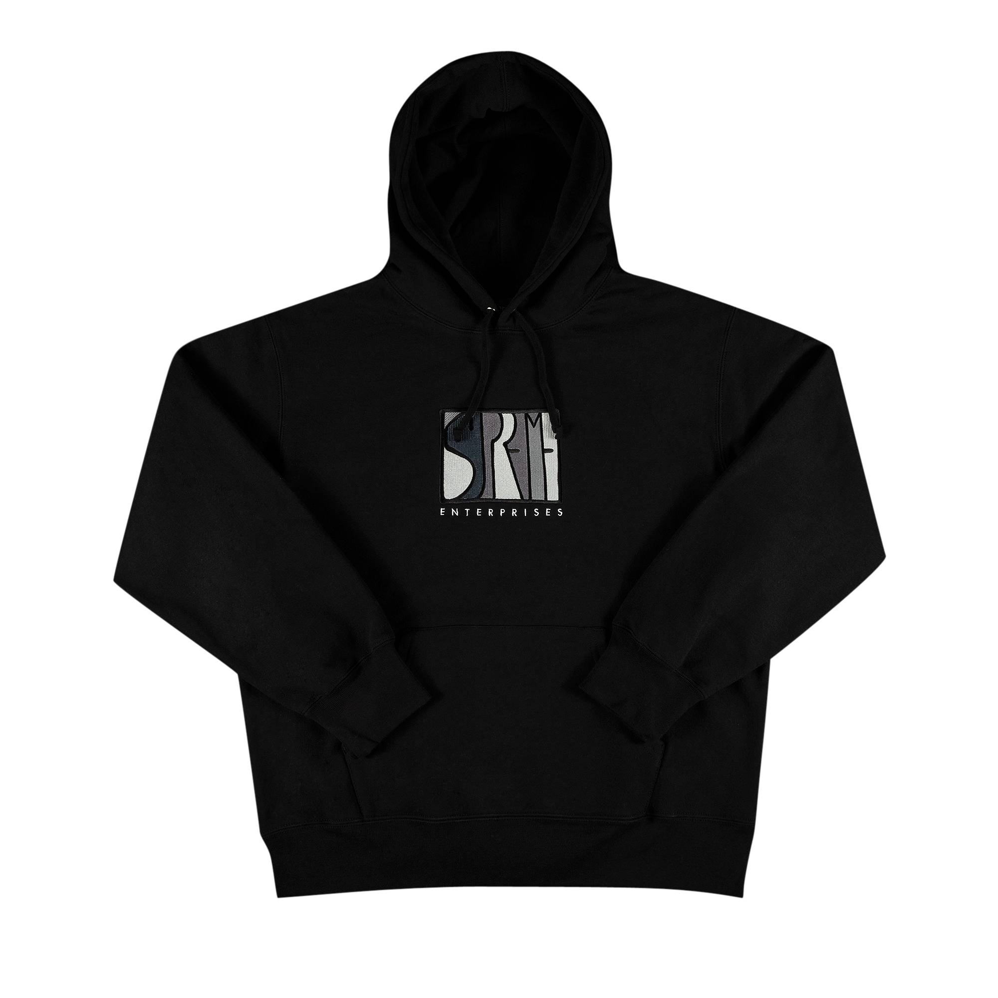 Supreme Enterprises Hooded Sweatshirt 'Black' - 1