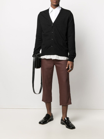 Maison Margiela V-neck knitted cardigan outlook