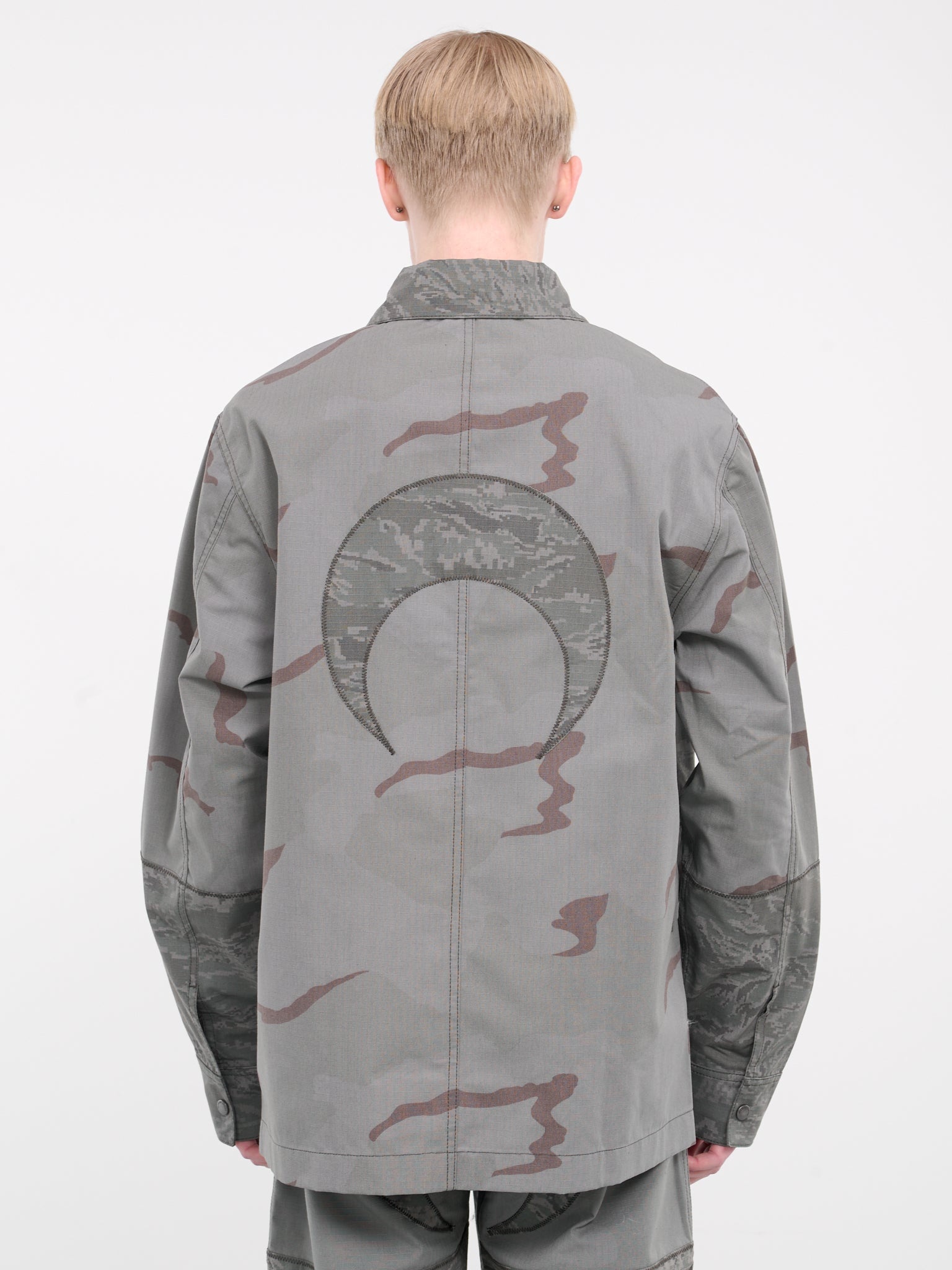 Regenerated Camo Overshirt - 3