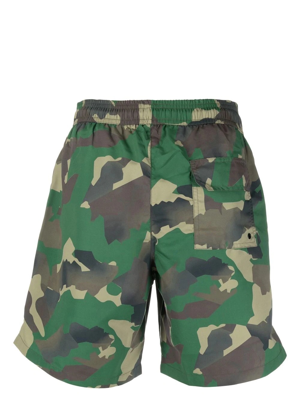 logo-patch swim shorts - 2