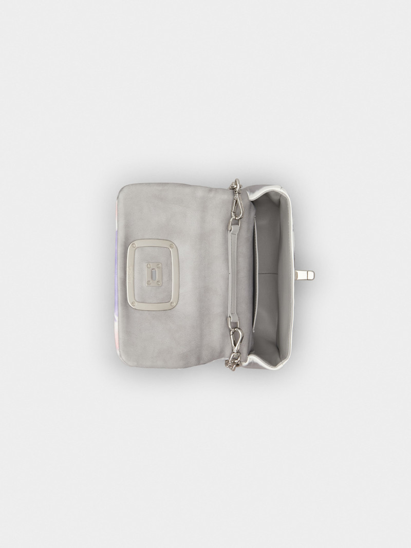 Viv' Choc Mini Bag in nappa leather 5