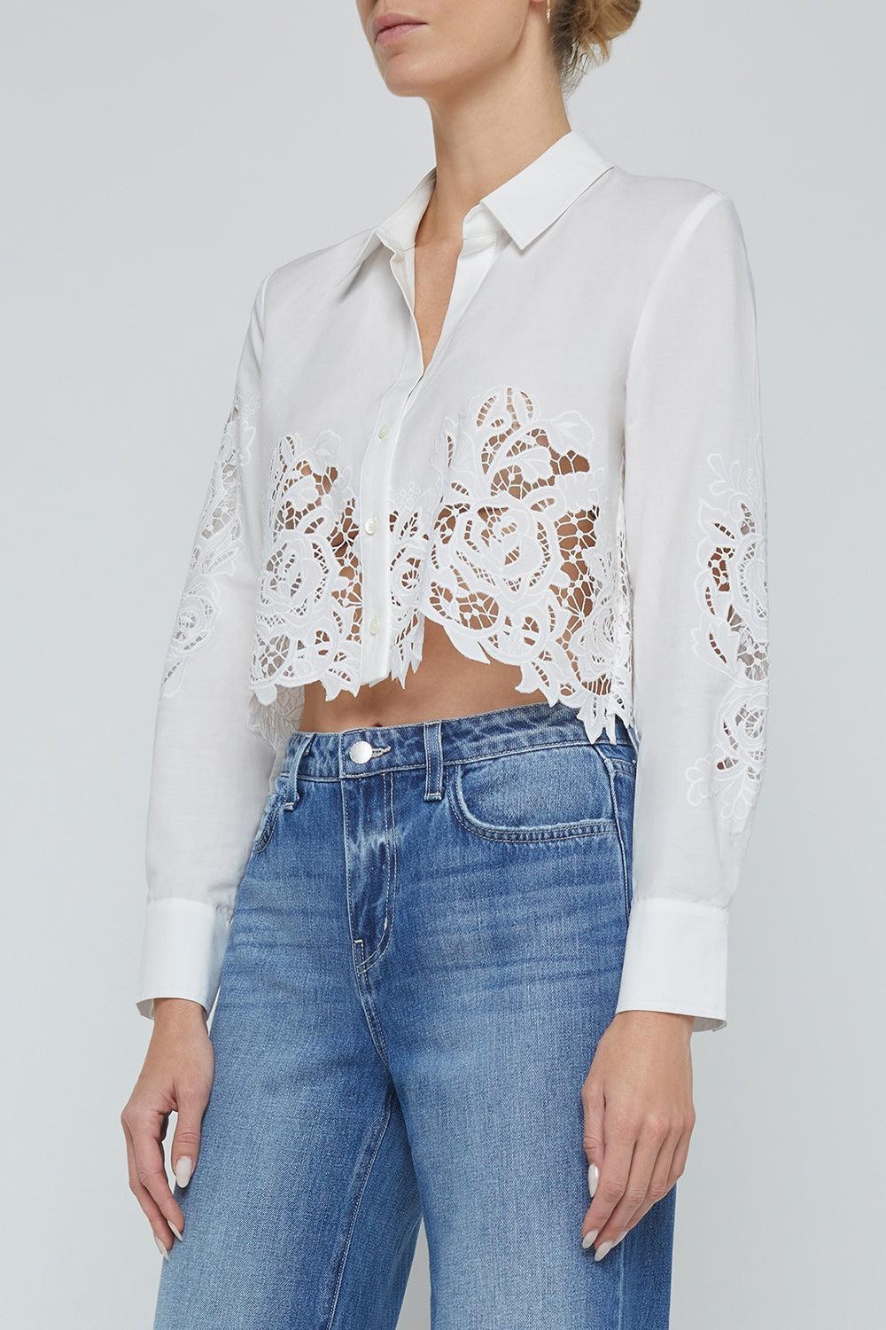 Seychelle Cropped Blouse - 4