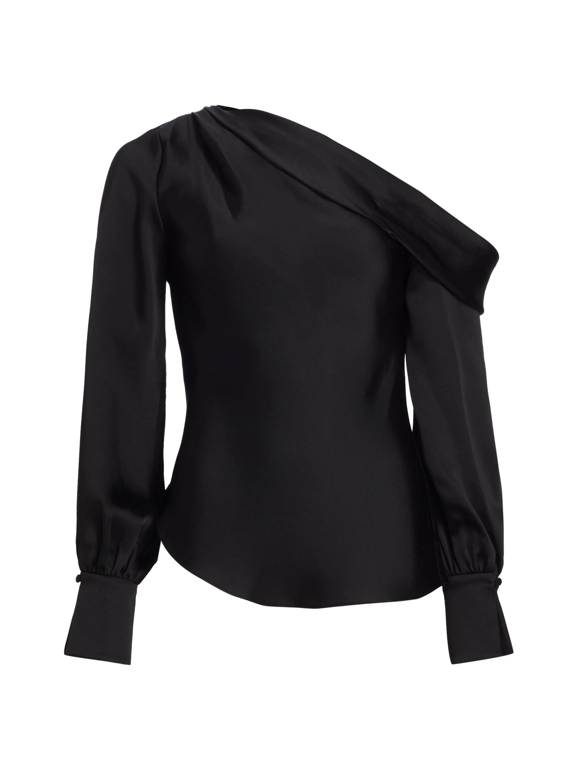 Women's Alice Off-The-Shoulder Top - Black - 1
