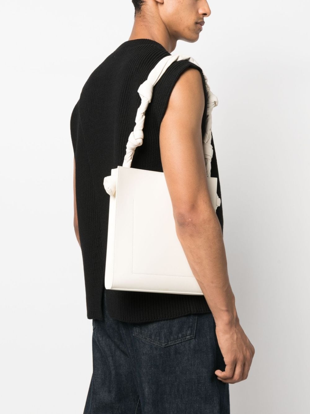 Tangle leather shoulder bag - 2