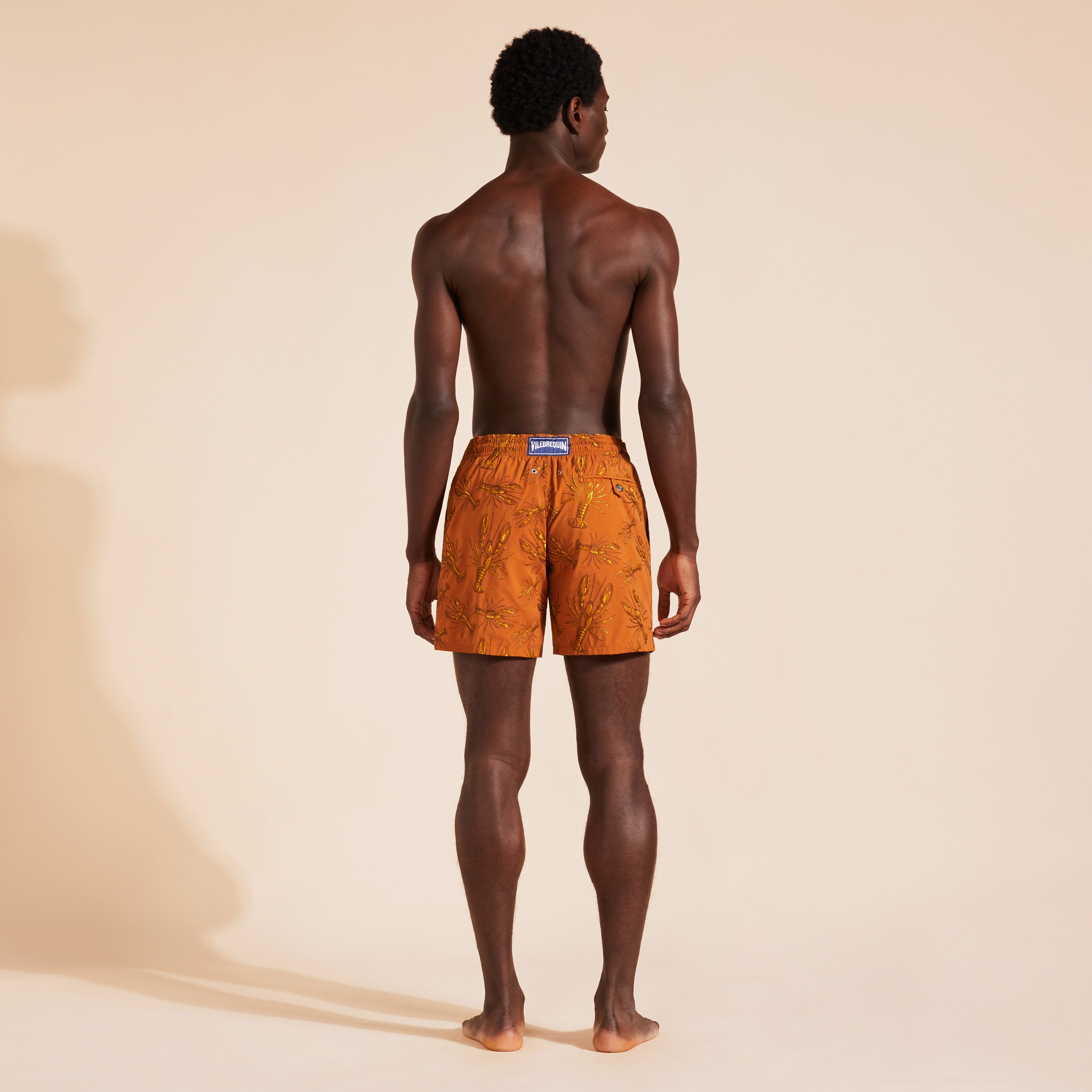 Men Swim Shorts Embroidered Lobsters - Limited Edition - 4
