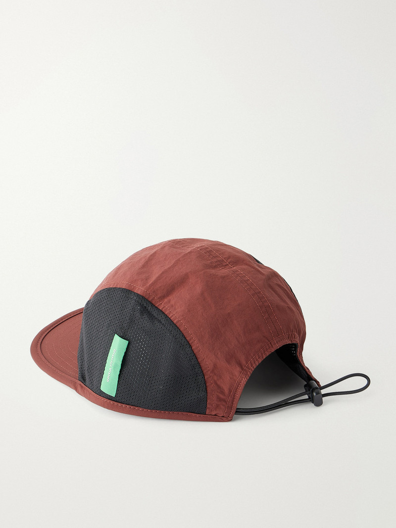 Logo-Appliquéd Panelled Shell and Mesh Cap 4