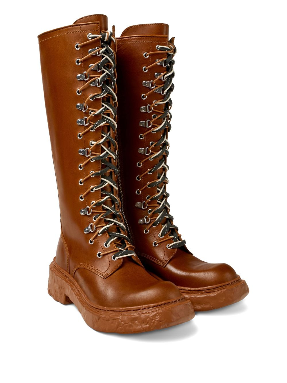 Vamonos lace-up leather boots - 2