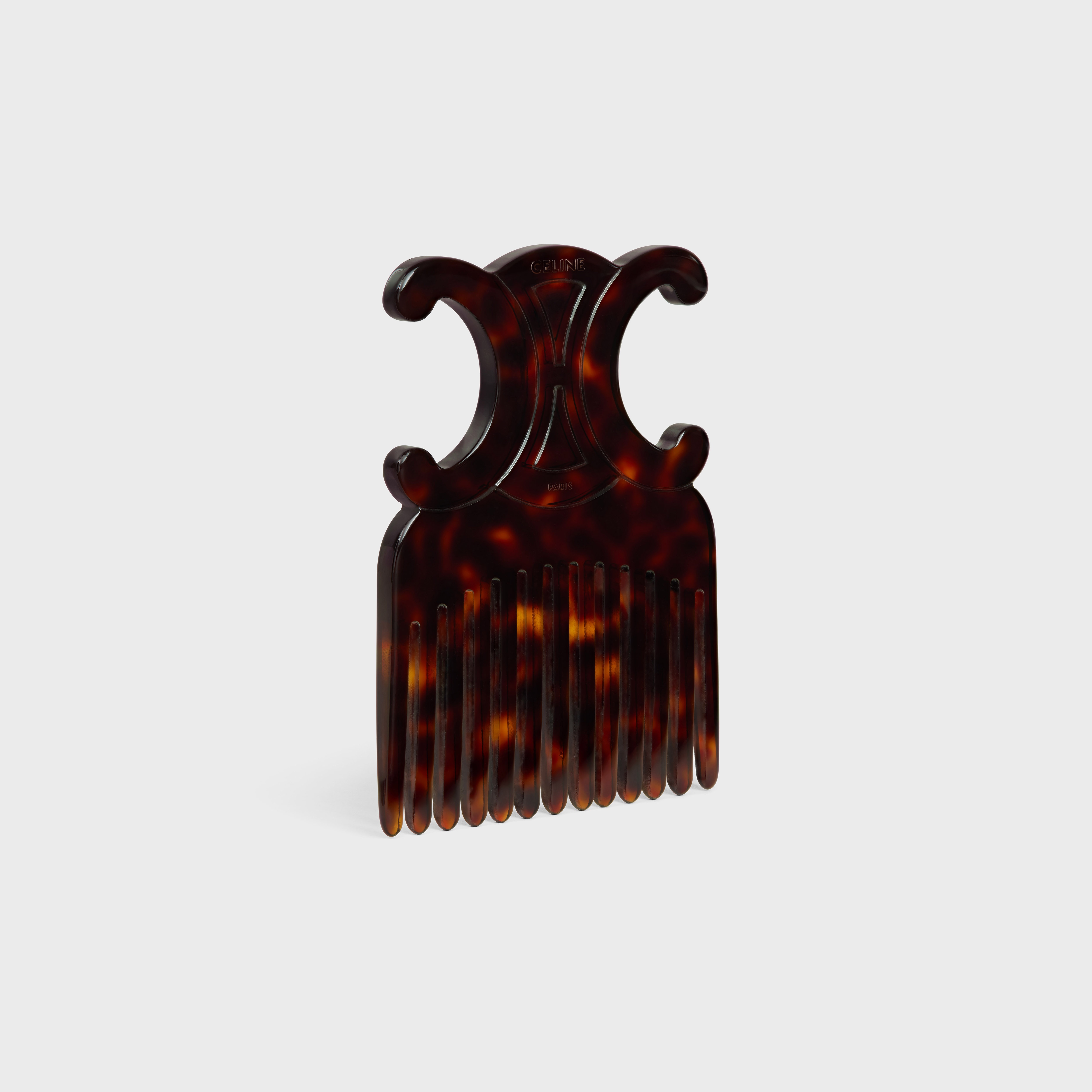 Triomphe Hair Comb in acetate - 2