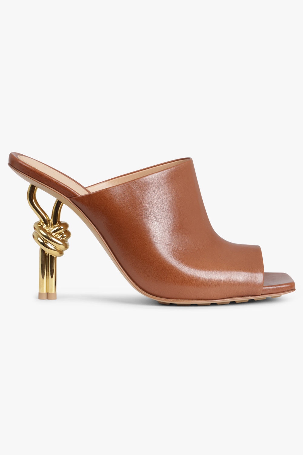 KNOT MULE SANDAL | BROWN SUGAR - 2