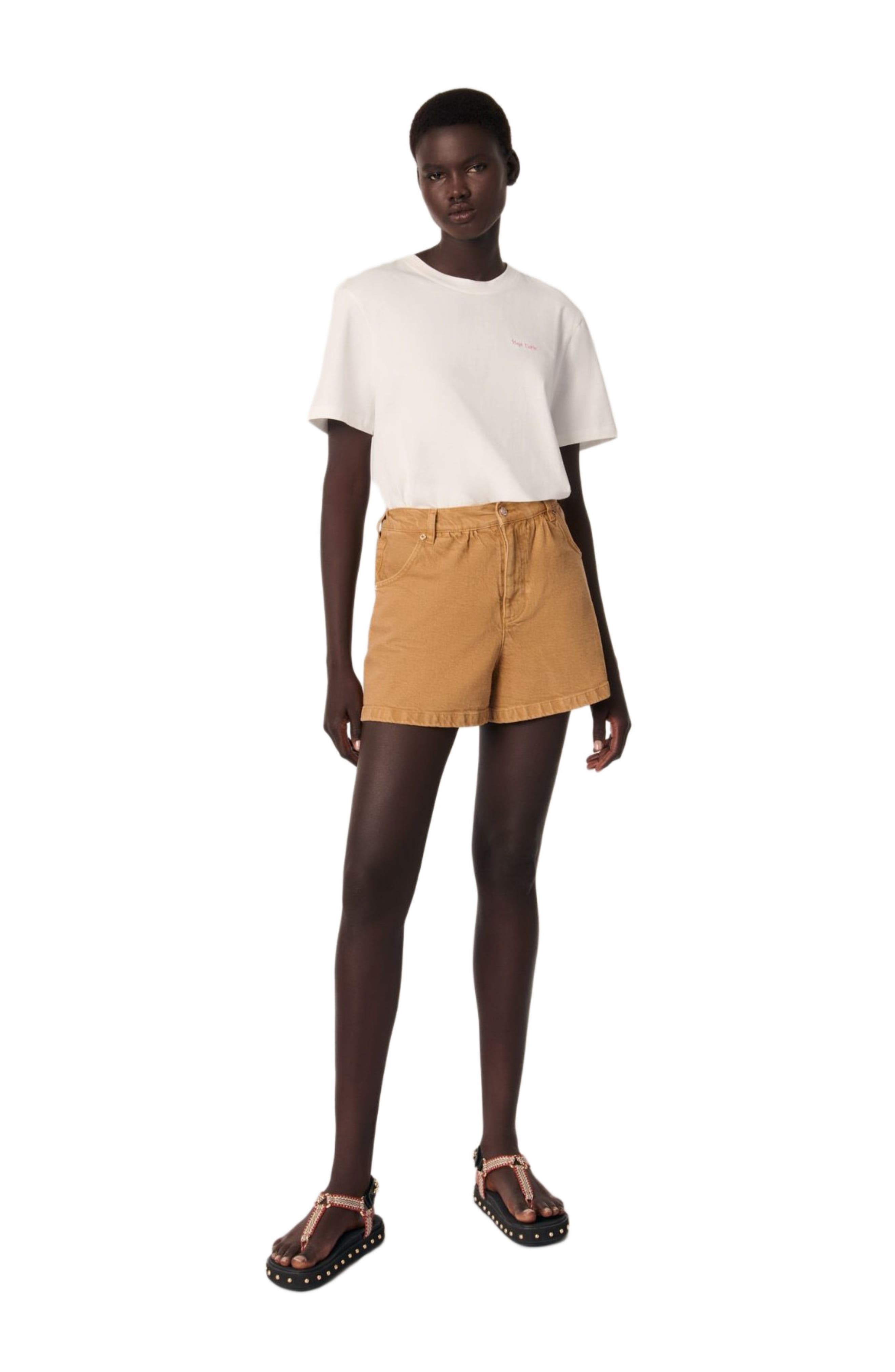 maje Printed T-shirt in Off White at Nordstrom - 4