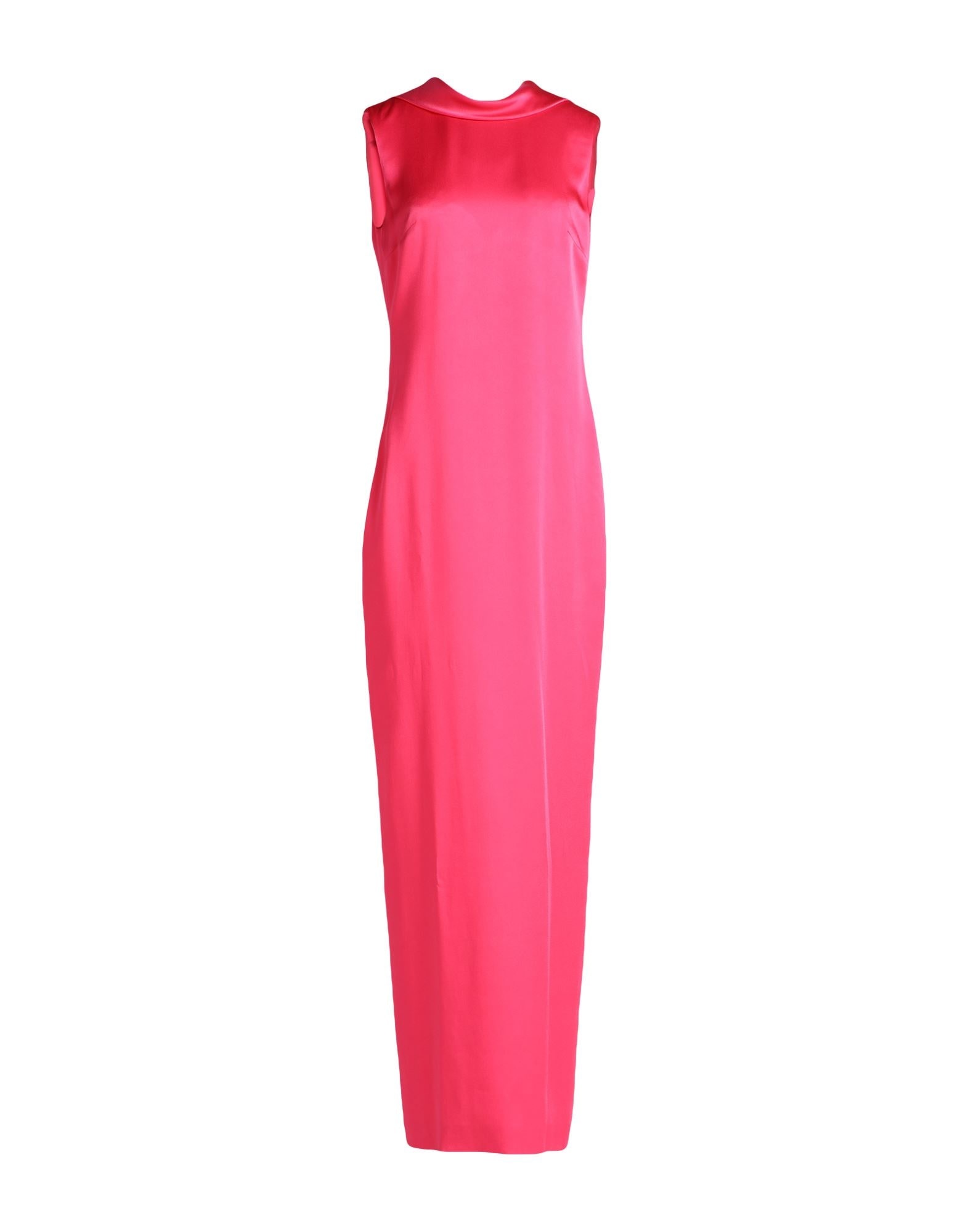 Fuchsia Women's Long Dress - 1