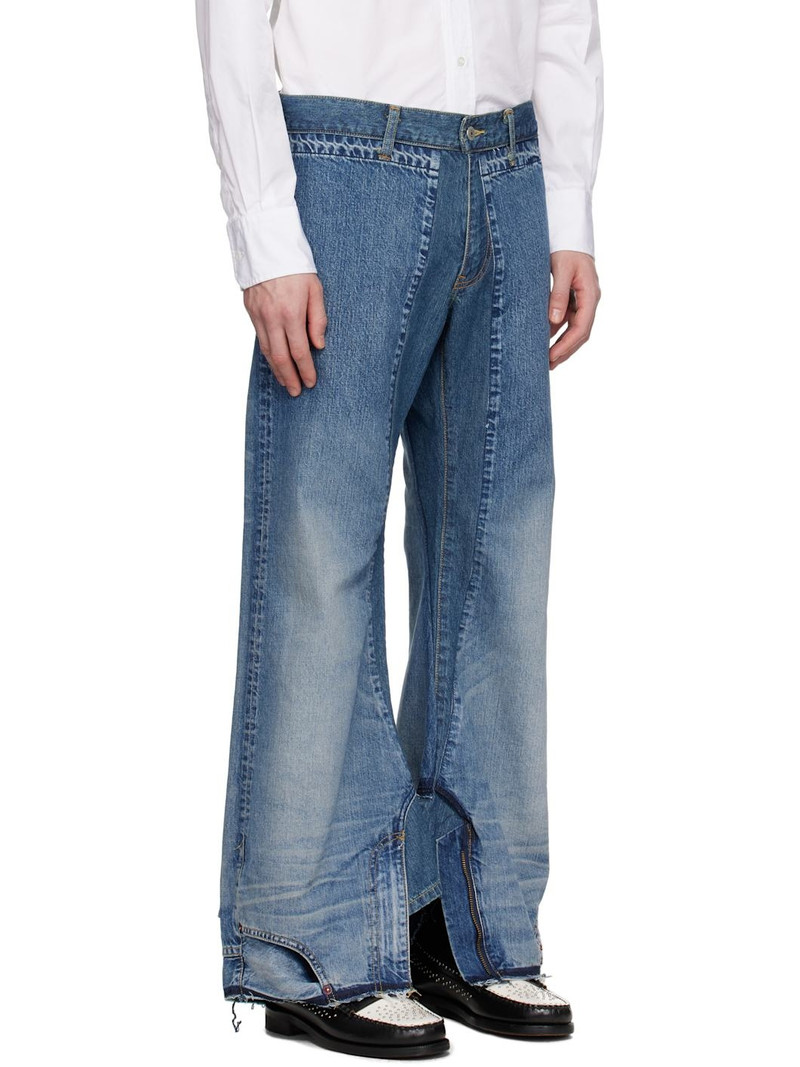 Blue Levi's Edition Garment Treated W Name Jeans 2