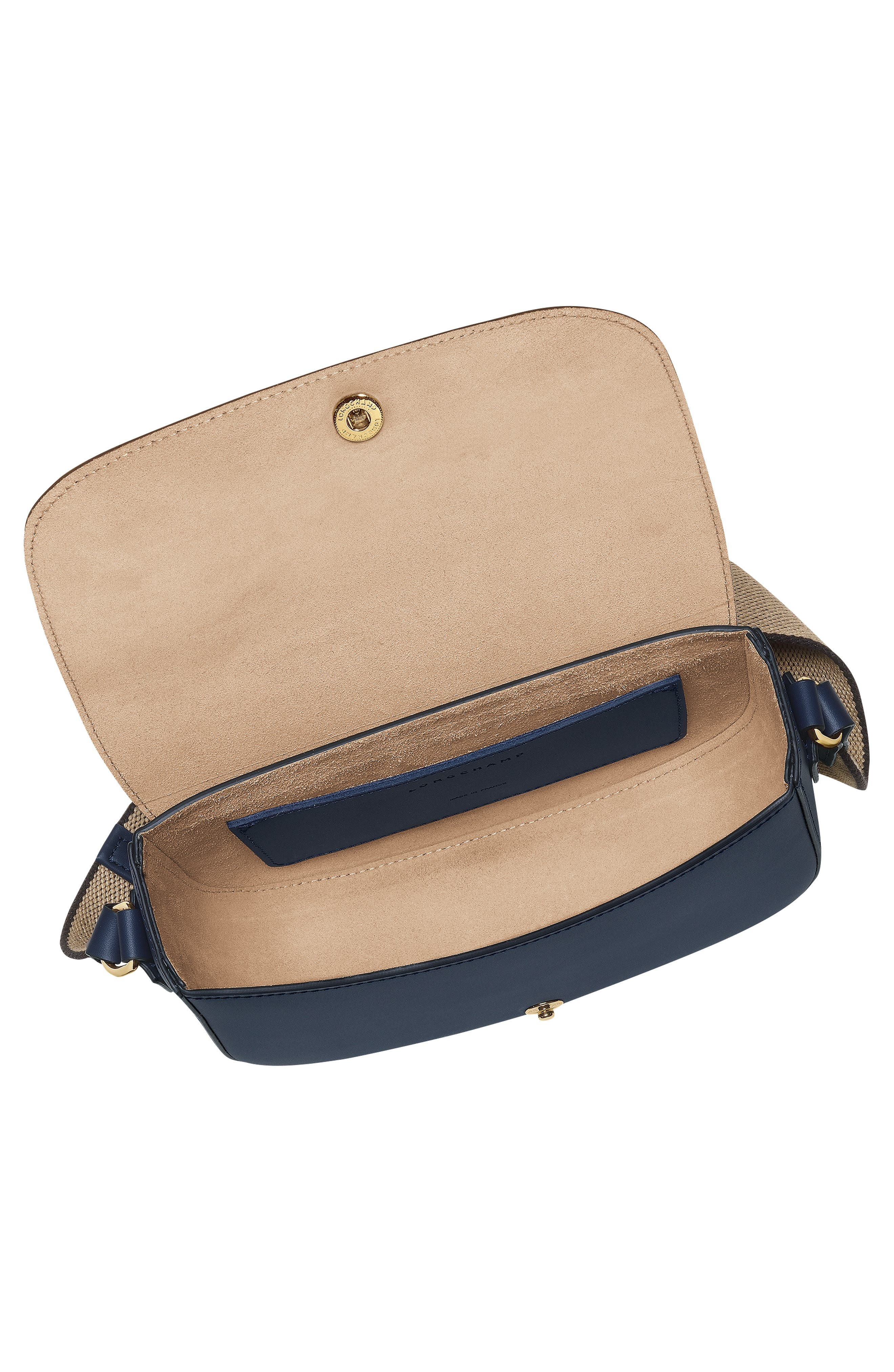 Longchamp Small Épure Leather Crossbody Bag in Navy at Nordstrom - 4