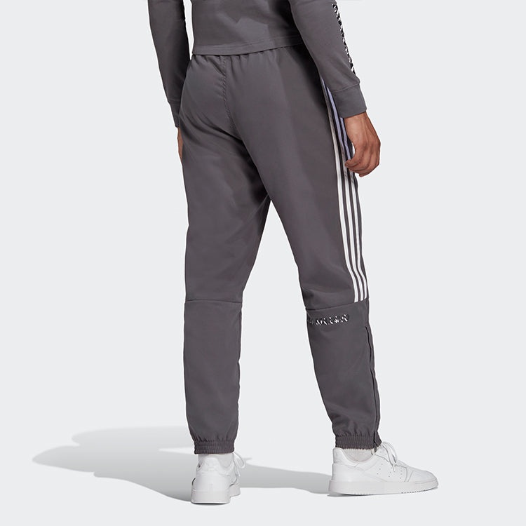 adidas Real Ssp Pnt Real Madrid Soccer/Football Slim Fit Training Sports Long Pants Gray GI0001 - 4