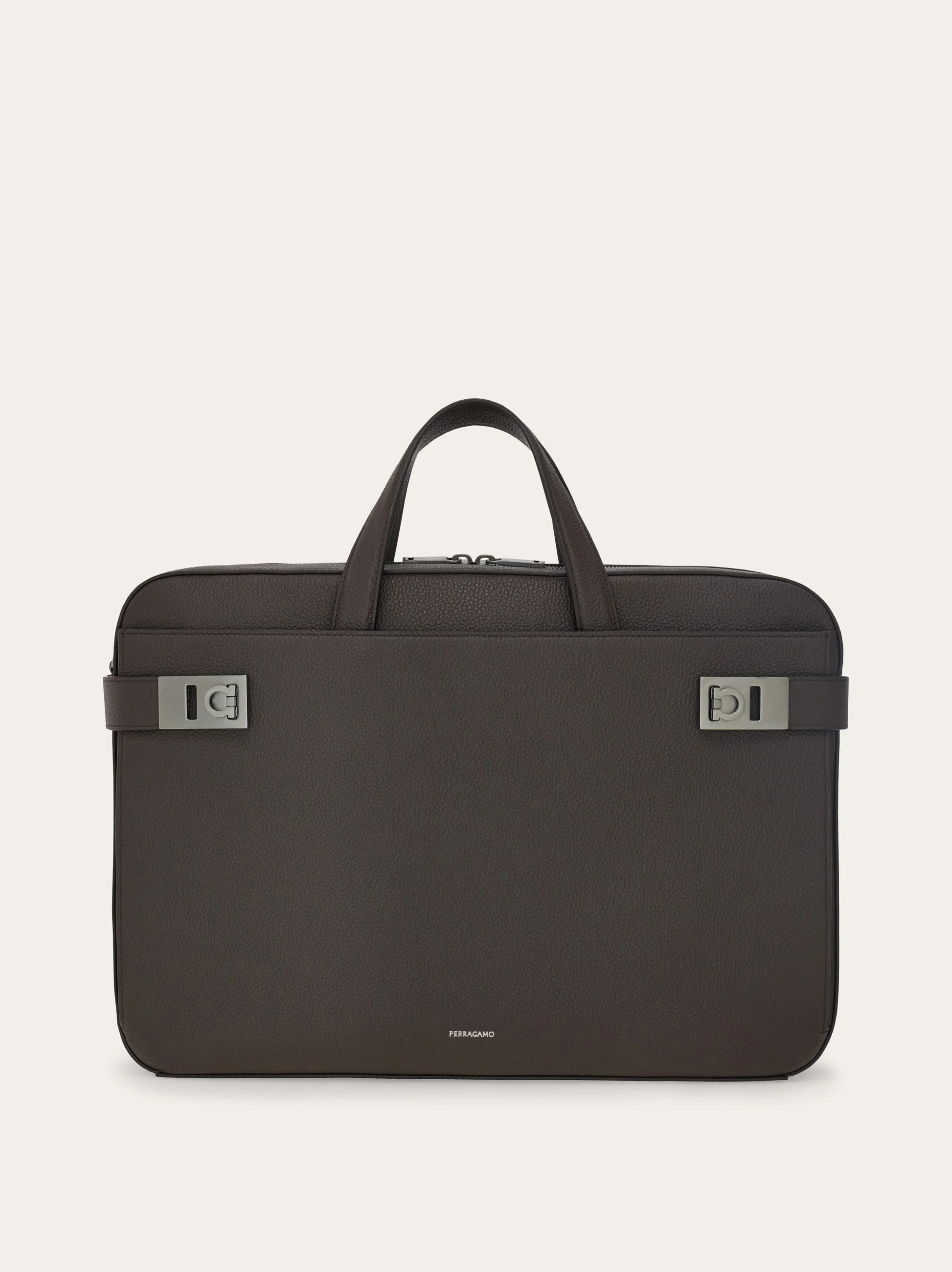 Briefcase with Gancini buckles (M) - 1
