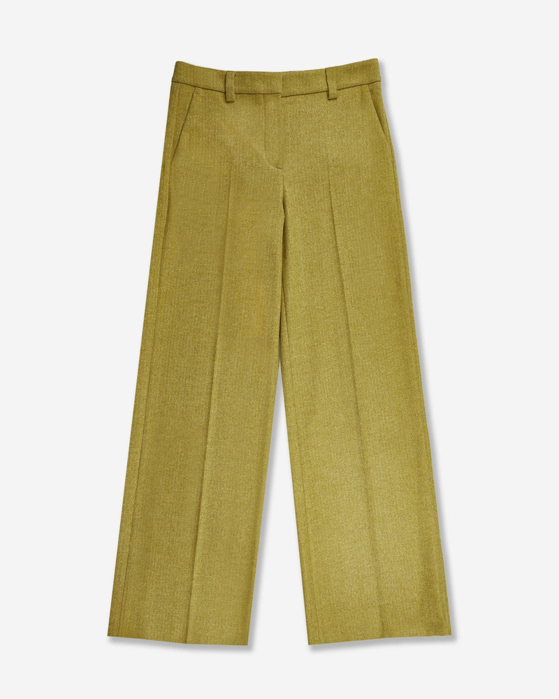 Regular fit trousers in stretch flannel 1