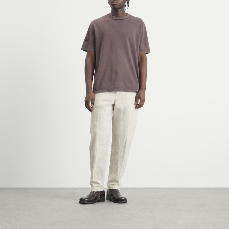 Dries Van Noten Dries Van Noten Herringbone Cotton Linen Trouser outlook