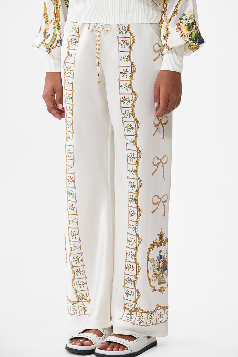 BIAS CUT DRAWSTRING PANT - 5
