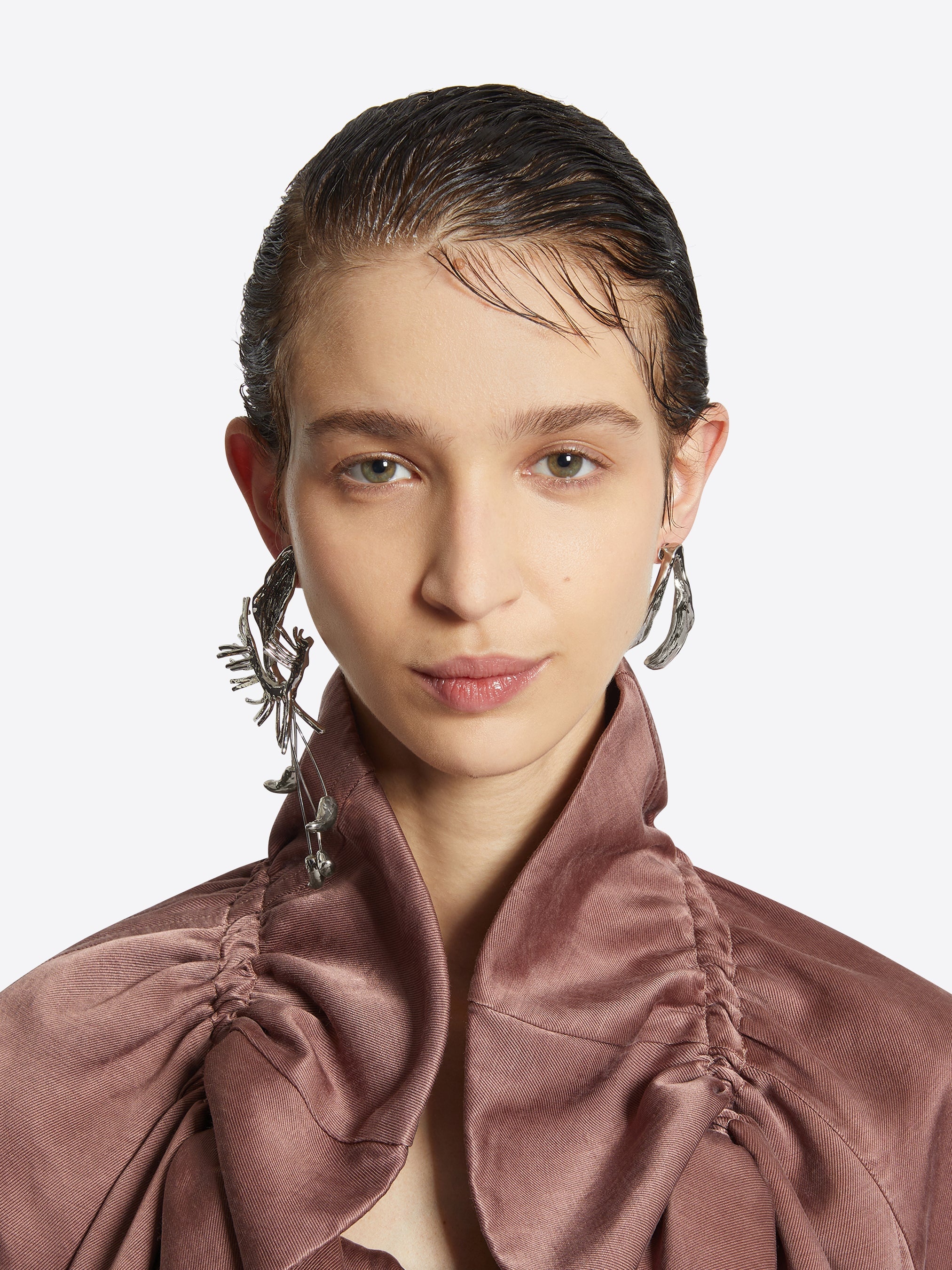 EXOTIC FLOWER EARRINGS - 4