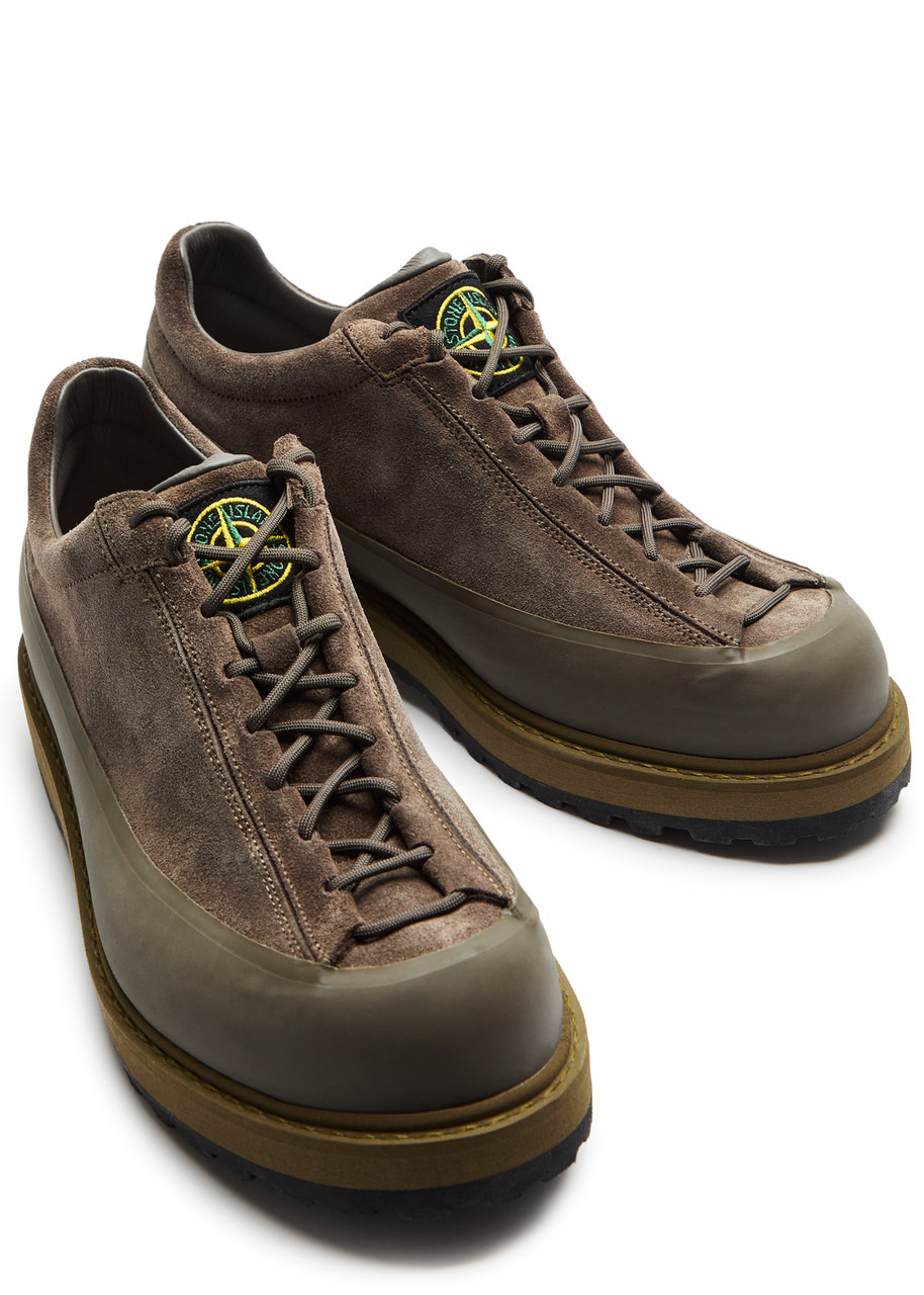 Stone Island Suede Sneakers - 3