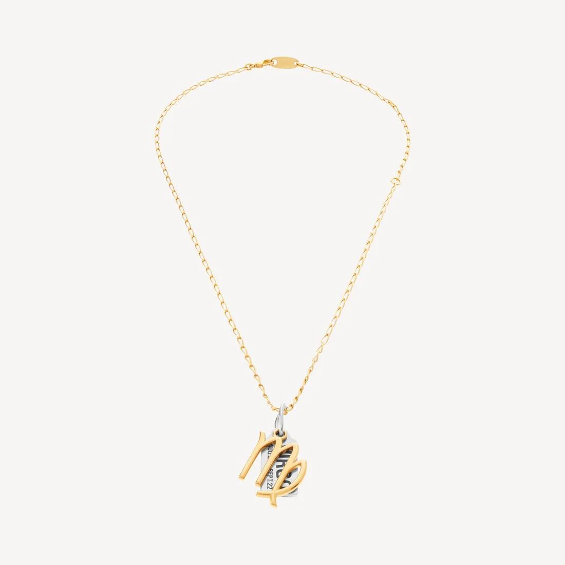Horoscope Virgo Necklace in Gold/silver - 1