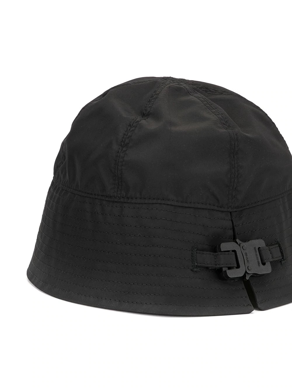 clasp-detail bucket hat - 2