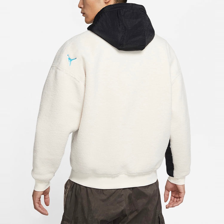 Air Jordan 23 Engineered Fleece Hooded Jacket Men Beige CT3555-110 - 5