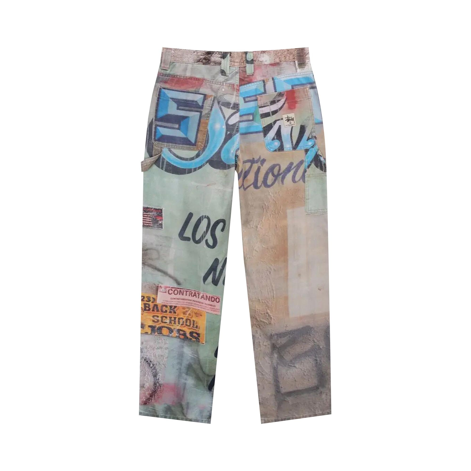 Stussy Alfonso Canvas Work Pant 'Multicolor' - 2