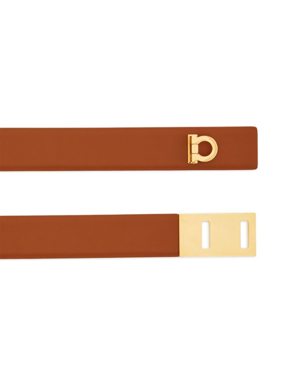 adjustable leather belt - 2