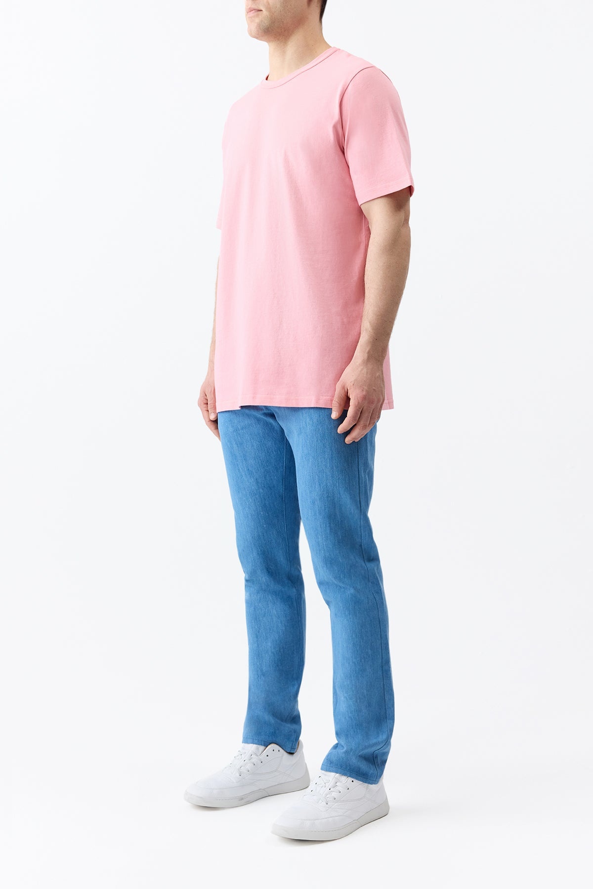 Bandeira T-shirt in Rosa Organic Cotton - 4