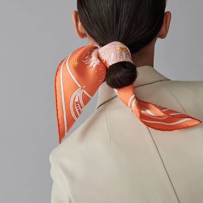 Hermès Le Sacre de l'Hiver scarf 45 outlook