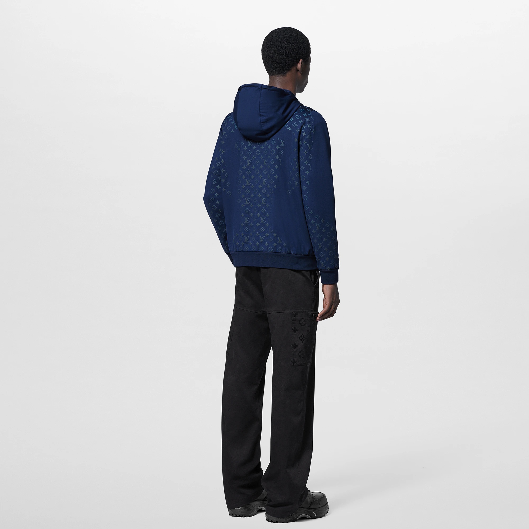 Monogram Technical Zip Through Hoodie - 3