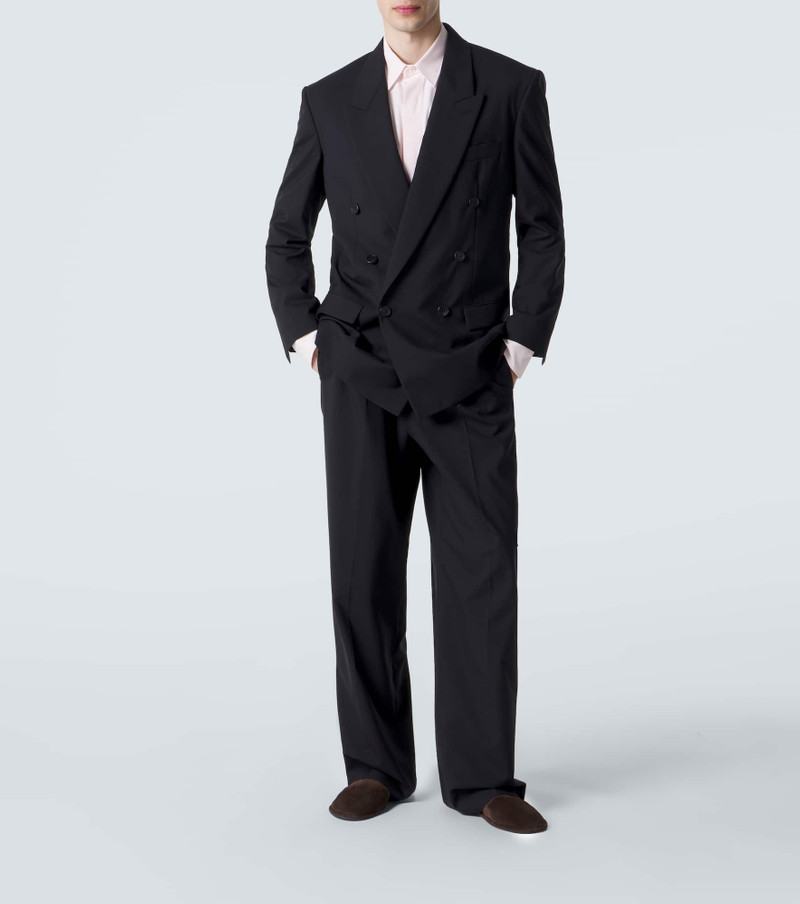 The Row Canal suede slip-on shoes outlook