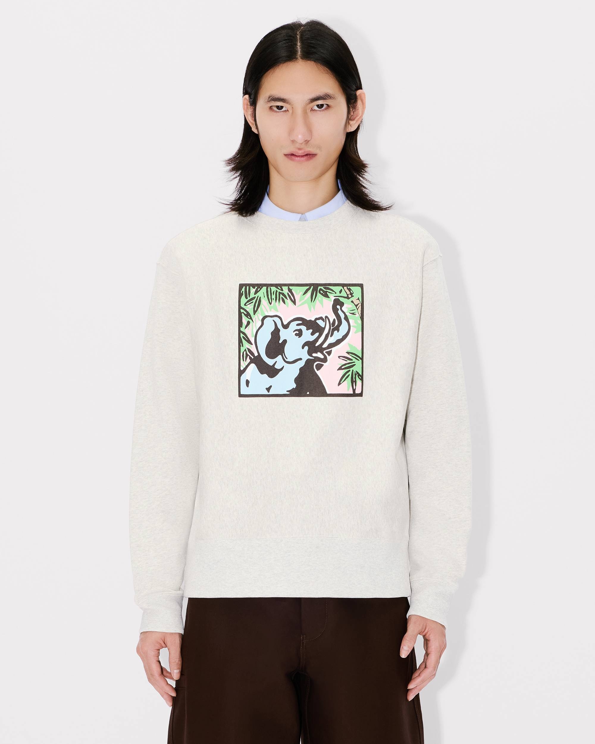 'KENZO Jungle Elephant' sweatshirt in cotton - 3