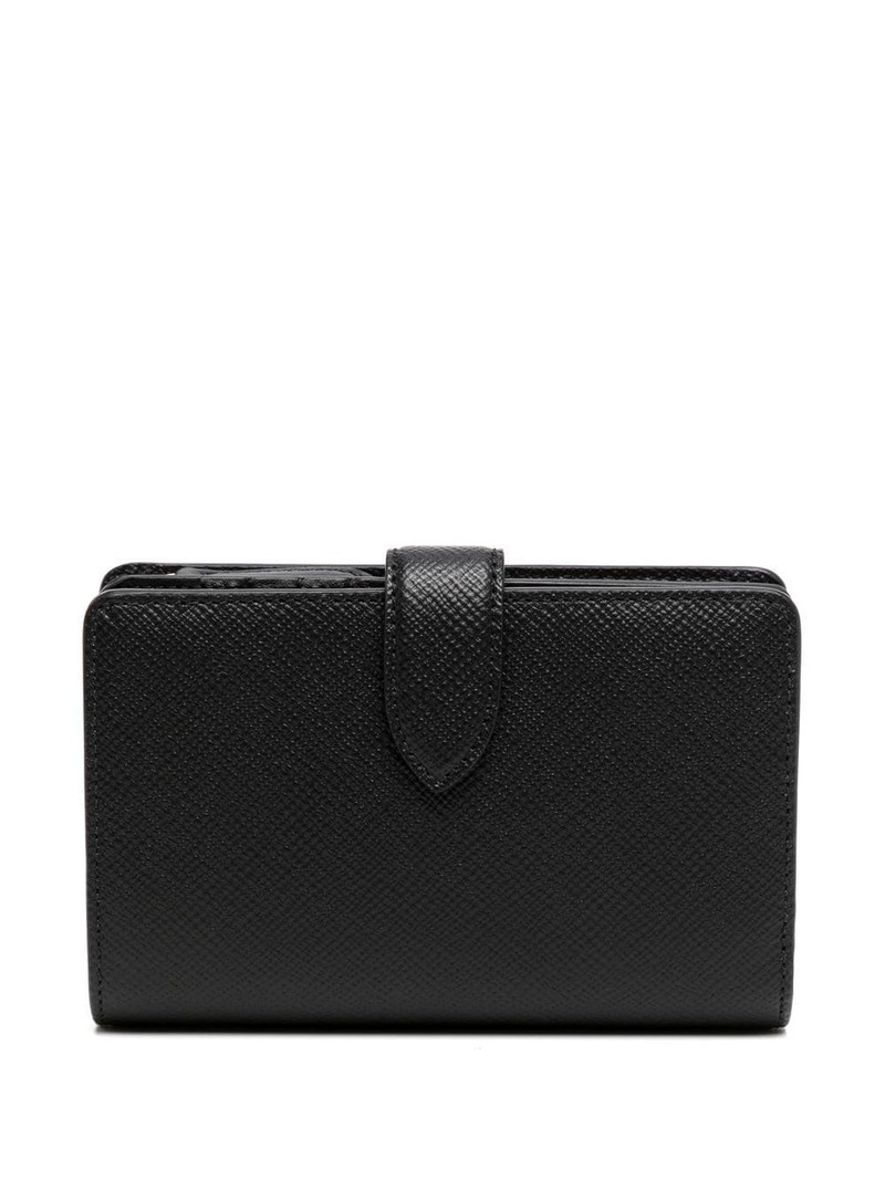 Smythson bi-fold leather purse outlook