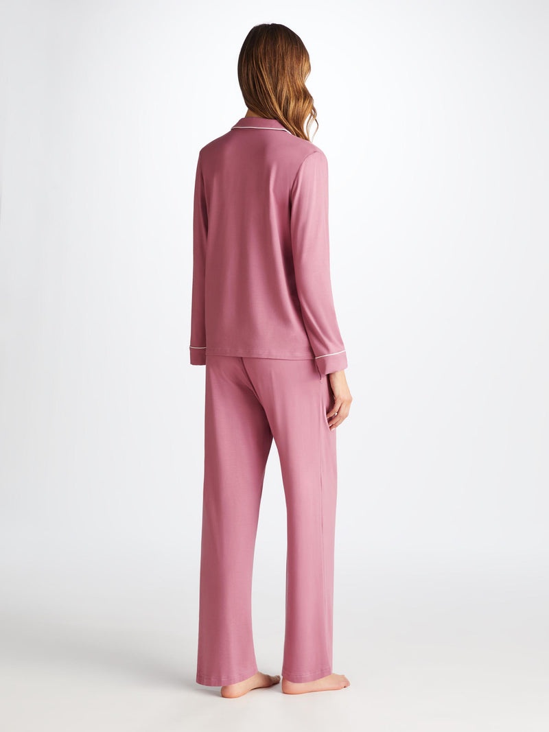 Women's Pajamas Lara Micro Modal Stretch Orchid Purple - 4