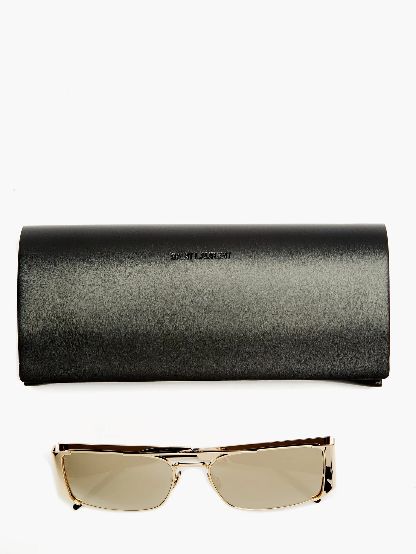 Lenny rectangle metal sunglasses - 5