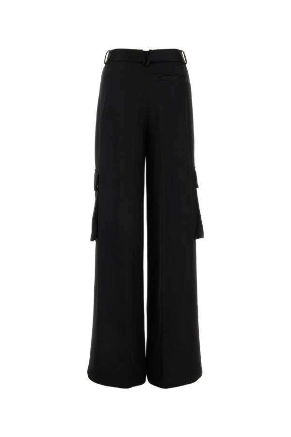 パンツ VERSACE SS23 Black satin cargo pant (10098441A06838 1B000) パンツ VERSACE SS23 Black satin cargo pant (10098441A06838