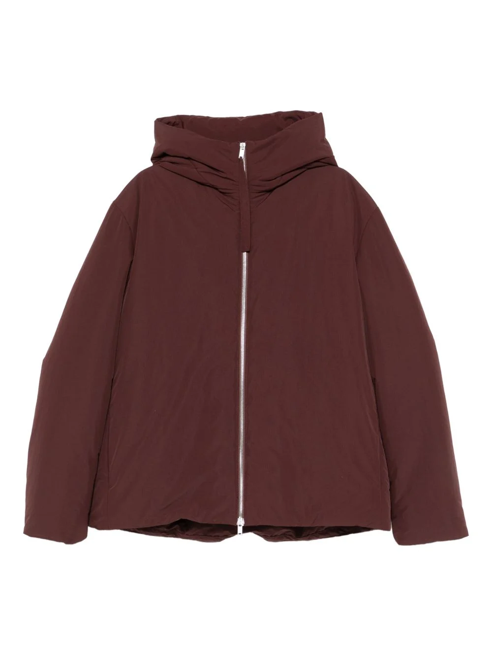 zip-up hooded jacket - 1