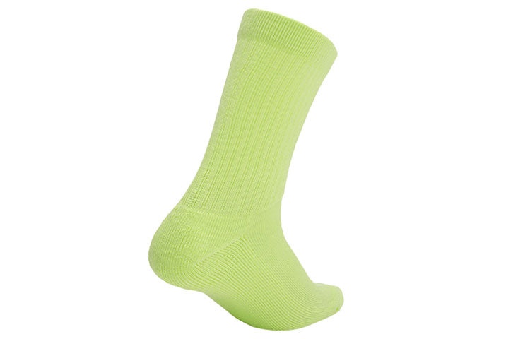 adidas neo Sports Outdoor High Top Mid Tops Socks Couple Style 3 Pairs 'Black Green White' GE1377 - 8