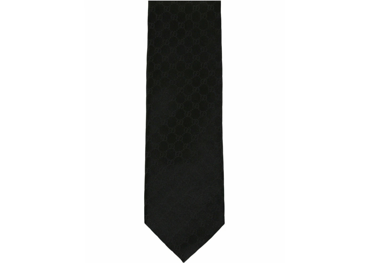 Gucci GG Supreme Silk Tie Black - 5